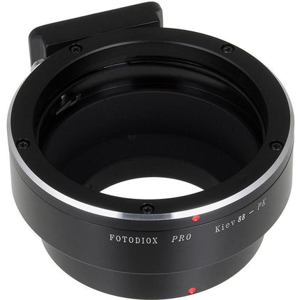 FotodioX Pro Adaptador de Montura para Lente Kiev 88 a Cámara Pentax K Montura Metálica