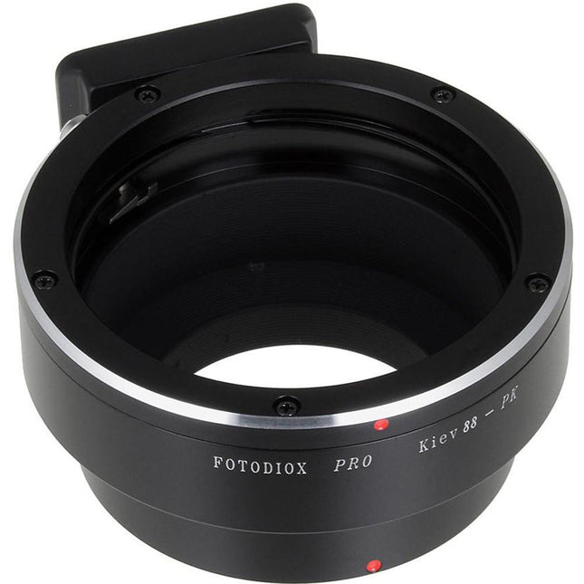 FotodioX Pro Adaptador de Montura para Lente Kiev 88 a Cámara Pentax K Montura Metálica