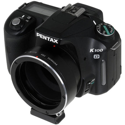 FotodioX Pro Adaptador de Montura para Lente Kiev 88 a Cámara Pentax K Montura Metálica