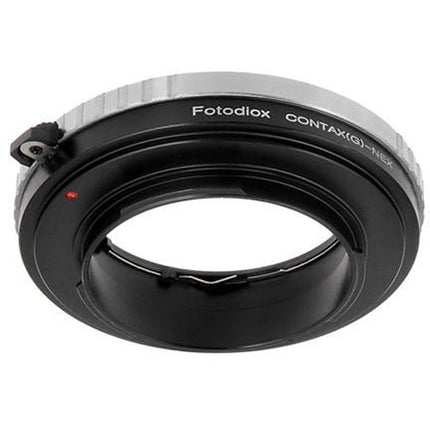 FotodioX Adaptador Montura para Lente Contax G a Cámara Sony Alpha con Dial de Enfoque