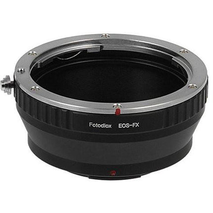 FotodioX Adaptador Montura para Lentes Canon EOS a Cámara Fujifilm X con Enfoque Infinito y Aleación de Aluminio