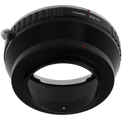 FotodioX Adaptador Montura para Lentes Canon EOS a Cámara Fujifilm X con Enfoque Infinito y Aleación de Aluminio