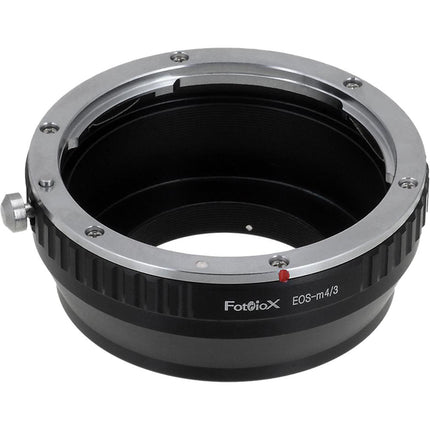 Adaptador de Montura FotodioX para Lente Canon EOS a Micro Cuatro Tercios con Enfoque Infinito