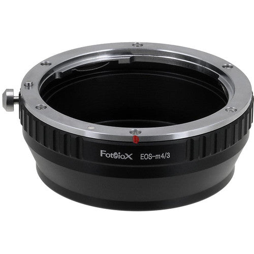 Adaptador de Montura FotodioX para Lente Canon EOS a Micro Cuatro Tercios con Enfoque Infinito
