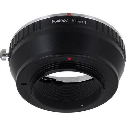 Adaptador de Montura FotodioX para Lente Canon EOS a Micro Cuatro Tercios con Enfoque Infinito