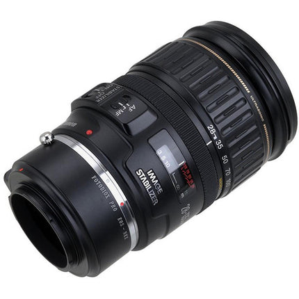 FotodioX Pro Adaptador para Montura Canon EOS a Sony E Metal Sin Juego