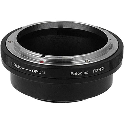 FotodioX Adaptador Montura Canon FD FL a Cámara Fujifilm X Aluminio Anodizado