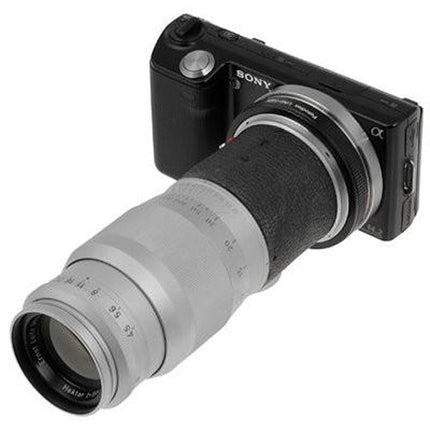 FotodioX Adaptador de Montura Leica M a Sony E-mount con enfocado infinito y aluminio anodizado