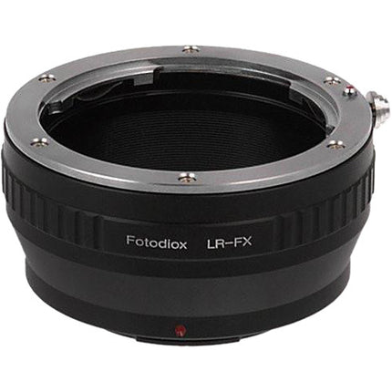 FotodioX Adaptador Montura para Lente Leica R a Cámara Fujifilm X Montura Anodizado Con Enfoque Infinito