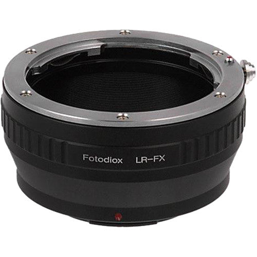 FotodioX Adaptador Montura para Lente Leica R a Cámara Fujifilm X Montura Anodizado Con Enfoque Infinito