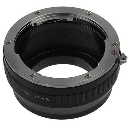 FotodioX Adaptador Montura para Lente Leica R a Cámara Fujifilm X Montura Anodizado Con Enfoque Infinito