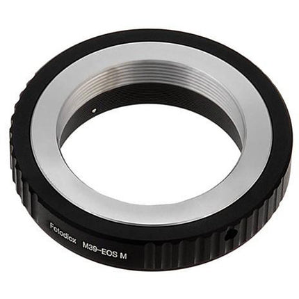 FotodioX Adaptador de Montura M39 L39 a Canon EOS M en Aluminio Anodizado