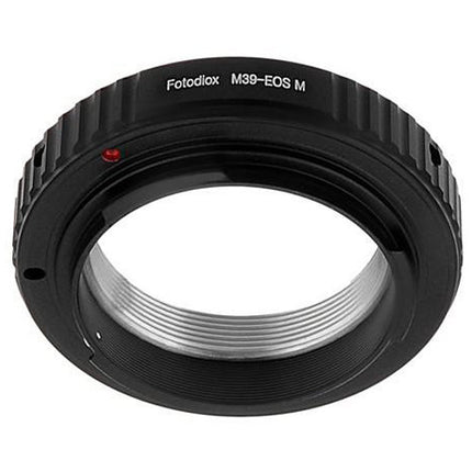 FotodioX Adaptador de Montura M39 L39 a Canon EOS M en Aluminio Anodizado