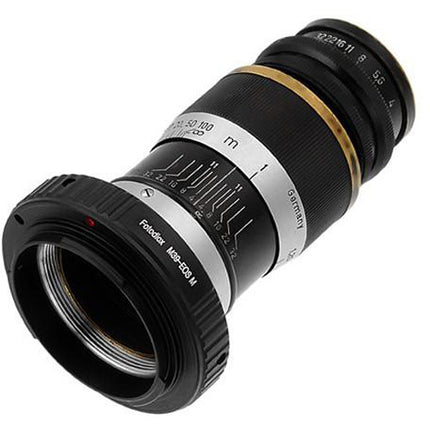 FotodioX Adaptador de Montura M39 L39 a Canon EOS M en Aluminio Anodizado