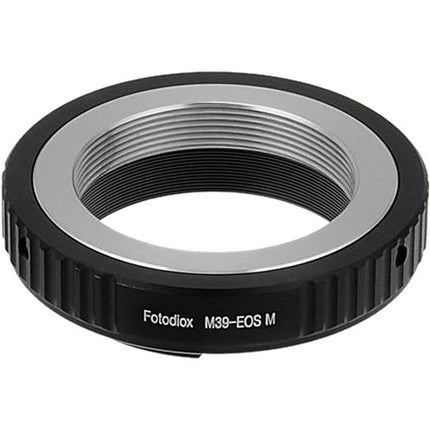 FotodioX Adaptador de Montura M39 L39 a Canon EOS M en Aluminio Anodizado