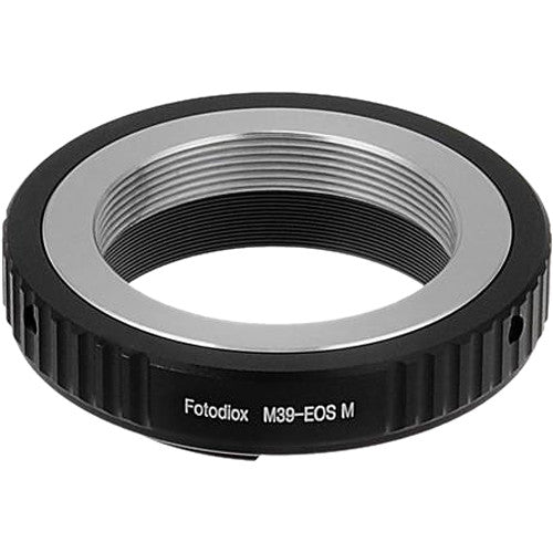FotodioX Adaptador de Montura M39 L39 a Canon EOS M en Aluminio Anodizado