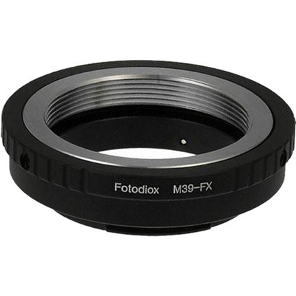 Adaptador FotodioX para Objetivo M39 L39 a Cámara FUJIFILM X con Enfoque Infinito y Construcción de Aluminio Anodizado