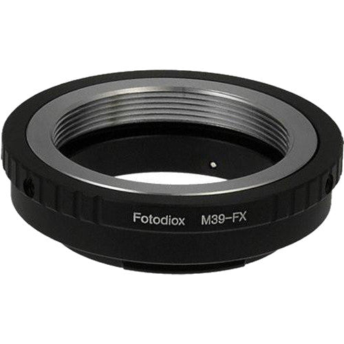 Adaptador FotodioX para Objetivo M39 L39 a Cámara FUJIFILM X con Enfoque Infinito y Construcción de Aluminio Anodizado
