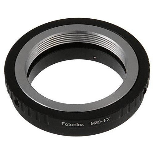 Adaptador FotodioX para Objetivo M39 L39 a Cámara FUJIFILM X con Enfoque Infinito y Construcción de Aluminio Anodizado