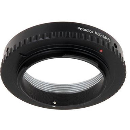 FotodioX Adaptador para Lentes M39/L39 a Cámara Micro Cuatro Tercios con Enfoque Infinito