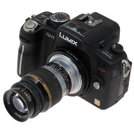 FotodioX Adaptador para Lentes M39/L39 a Cámara Micro Cuatro Tercios con Enfoque Infinito