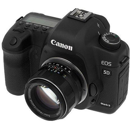 FotodioX Pro Adaptador Montura M42 a Cámara Canon EOS Metal Chrome