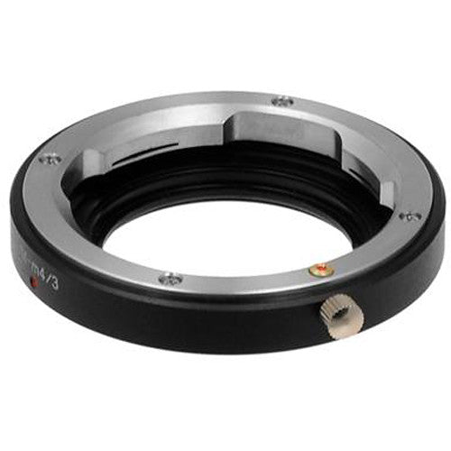 FotodioX Adaptador de Montura para Lente Leica M a Cámara Micro Cuatro Tercios aluminio anodizado