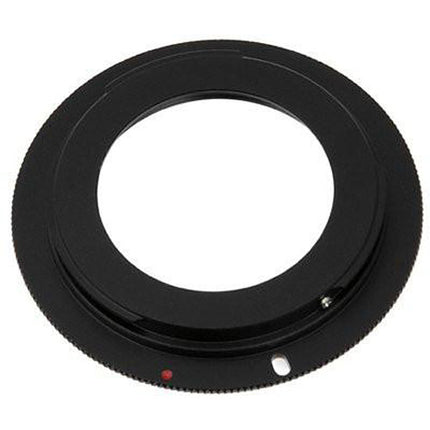 Adaptador FotodioX M42 Tipo 2 para cámara Canon EOS aluminio anodizado enfoque infinito