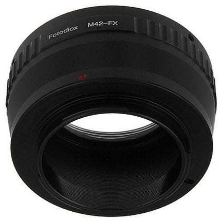 FotodioX Adaptador de Montura para Lente M42 Tipo 2 a Cámara Fujifilm X Soporte Enfoque Infinito
