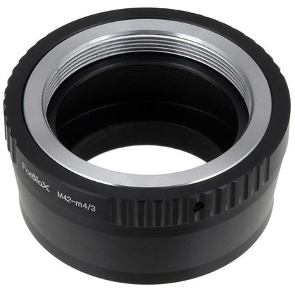 Adaptador de Montura FotodioX para Lentes M42 a Micro Cuatro Tercios Anodizado
