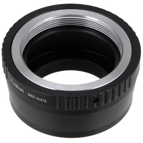 Adaptador de Montura FotodioX para Lentes M42 a Micro Cuatro Tercios Anodizado