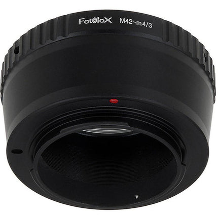 Adaptador de Montura FotodioX para Lentes M42 a Micro Cuatro Tercios Anodizado