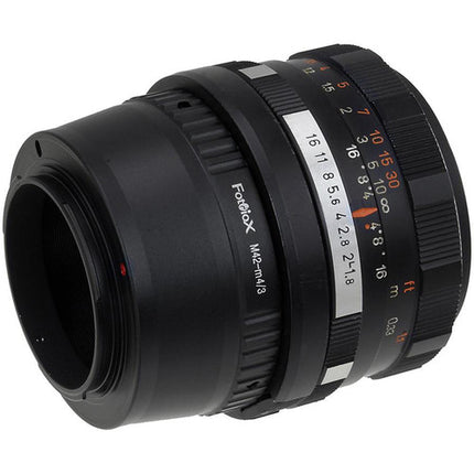 Adaptador de Montura FotodioX para Lentes M42 a Micro Cuatro Tercios Anodizado