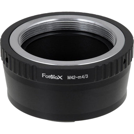 Adaptador de Montura FotodioX para Lentes M42 a Micro Cuatro Tercios Anodizado