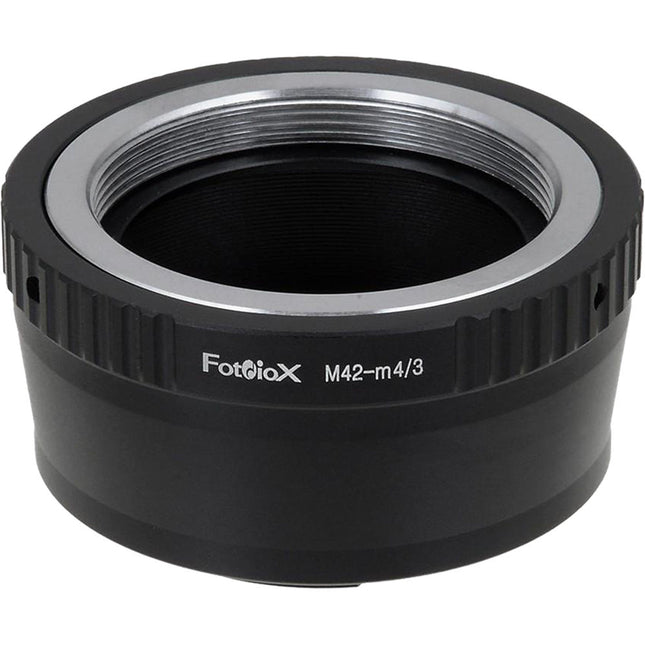 Adaptador de Montura FotodioX para Lentes M42 a Micro Cuatro Tercios Anodizado