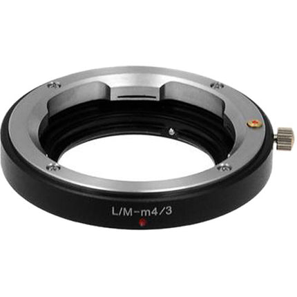 FotodioX Adaptador de Montura para Lente Leica M a Cámara Micro Cuatro Tercios aluminio anodizado