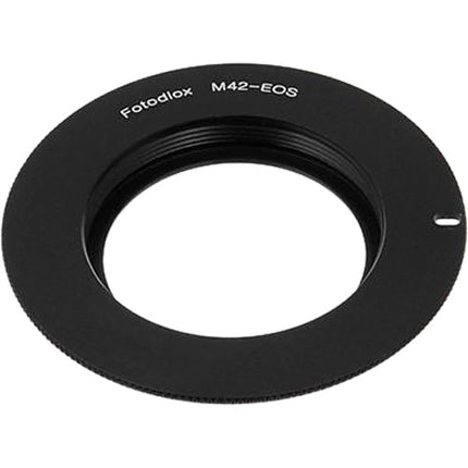 Adaptador FotodioX M42 Tipo 2 para cámara Canon EOS aluminio anodizado enfoque infinito