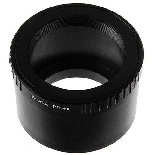 FotodioX Adaptador de Montura T a Cámara Fujifilm Serie X Metal Anodizado