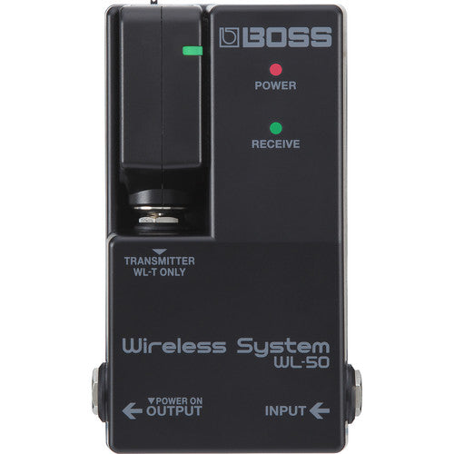 BOSS WL-50 Sistema Inalámbrico para Pedalboards con Alcance 20 m y Latencia 2.3 ms