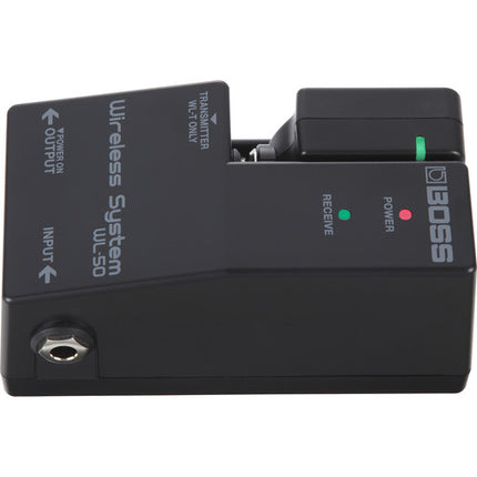 BOSS WL-50 Sistema Inalámbrico para Pedalboards con Alcance 20 m y Latencia 2.3 ms