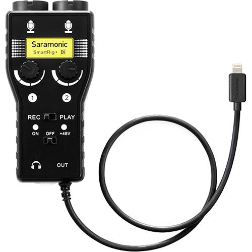 Saramonic SmartRig+ Di Interfaz de Audio 2 Canales Conectividad Lightning