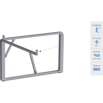 Rain Design mBar Pro+ Soporte para Portátil 5.5" Altura Plegable Space Gray