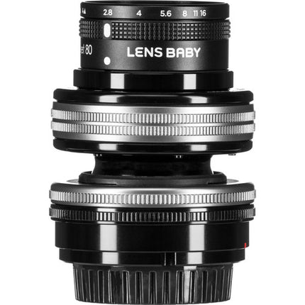 Lensbaby Composer Pro II con Sweet 80 Óptica para Sony E Montura E F2.8 a F22