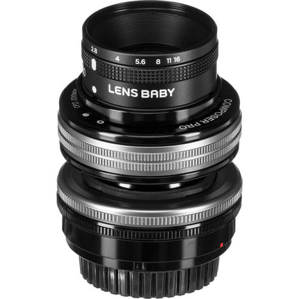 Lensbaby Composer Pro II con Sweet 80 Óptica para Sony E Montura E F2.8 a F22