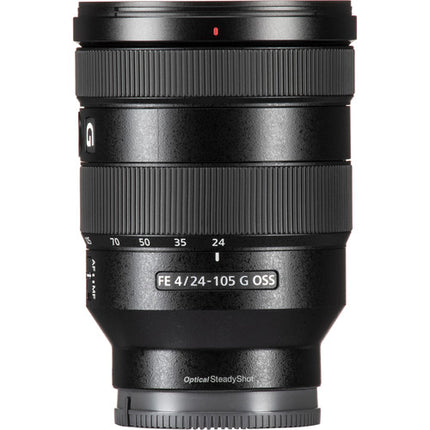 Sony FE 24-105mm f4 G OSS Objetivo Full Frame estabilización óptica y parasol