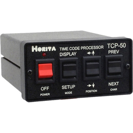 Horita TCP-50 Procesador y Traductor de Código de Tiempo con Adaptador AC