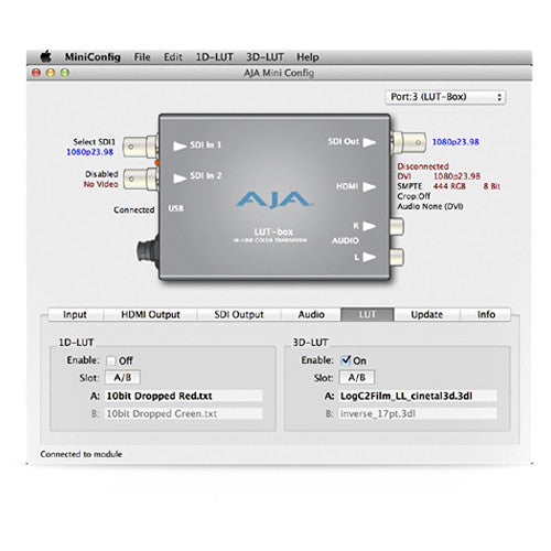 AJA HA5-12G-T Mini-Conversor HDMI 2.0 a 12G-SDI con 1 Fiber Tx 4K60 12G-SDI LC