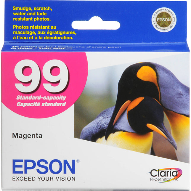 Epson 99 Cartucho de Tinta Magenta para Impresoras Artisan 700 837