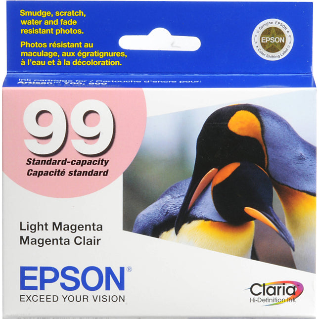Epson 99 Cartucho de Tinta Magenta Claro para Impresoras Artisan 700 837