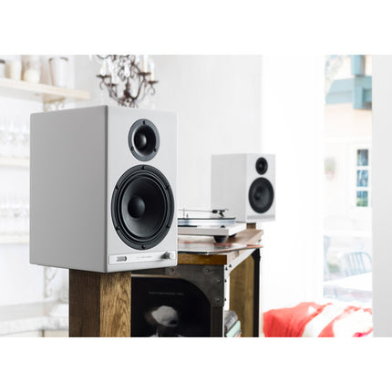 Audioengine HD6 Sistema de Altavoces Bluetooth 50W 5.5 Pulgadas Blanco Brillante